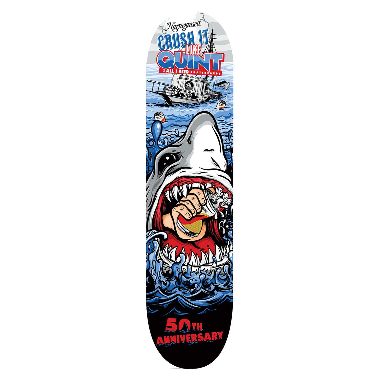 All I Need Skate 50Th Anniversary Quint 8.25"