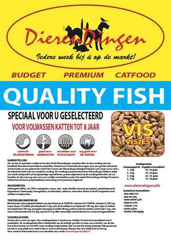 Budget Premium Katzenfutter Qualität Fisch