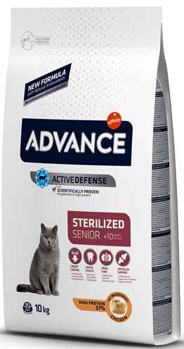 Advance Katze Sterilisiert Empfindlich Senior 10+