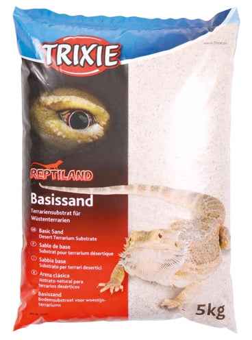 Trixie Reptiland Basic Sand Für Wüstenterrarien Weiss