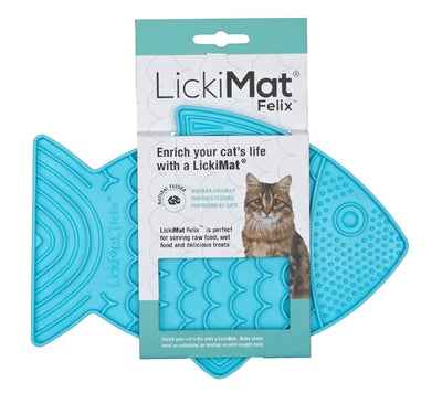 Lickimat Katze Felix Türkis