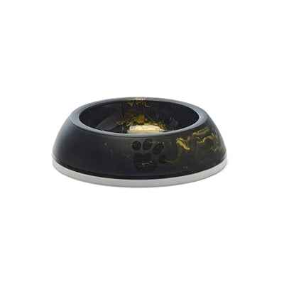 Savic Futterschale Katze Delice Marmor Schwarz/Gold