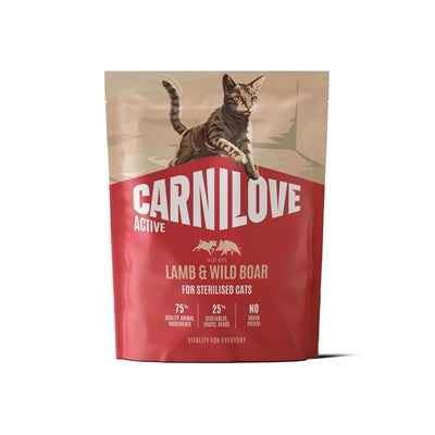 Carnilove Aktiv Erwachsen Sterilisiert Alle Rassen Lamm / Wildschwein