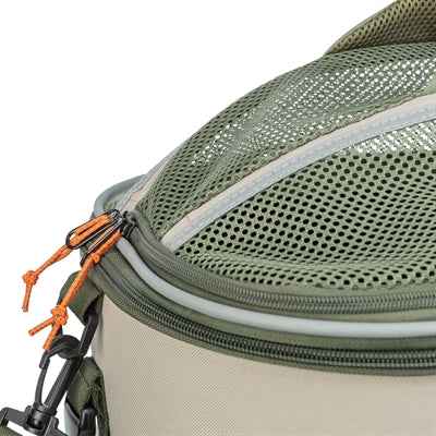 Trixie Fahrradkorb Für Gepäckträger Aus Polyester, Olivgrün/Beige