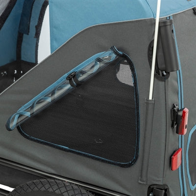 Trixie Fahrradanhänger Bis 35 Kg Blau / Grau