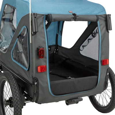 Trixie Fahrradanhänger Bis 35 Kg Blau / Grau