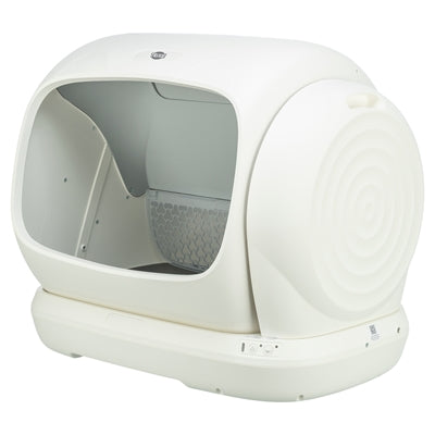 Trixie Selbstreinigendes Elektrisches Katzentoilette Xl Aus Kunststoff, Weiss