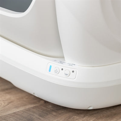 Trixie Selbstreinigendes Elektrisches Katzentoilette Xl Aus Kunststoff, Weiss