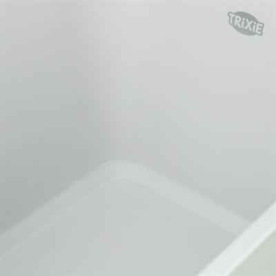 Trixie Katzentoilette Pavo Mit Hohem Rand Grau
