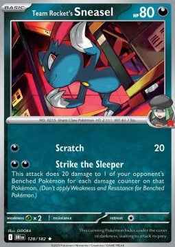 Spielkarte Pokemon Sneasel Englisch kein Original Neu