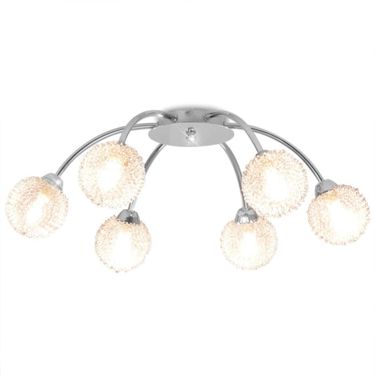 Deckenleuchte Mit 6 Led-Glühlampen G9 240 W
