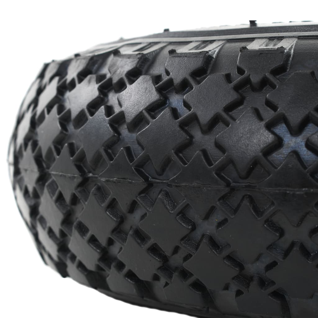 Sackkarrenräder 2 Stk. Gummi 3,00-4 (245X82)