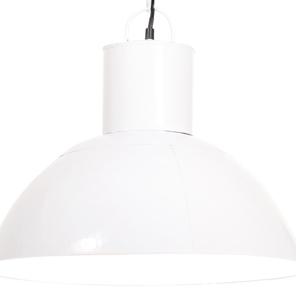 Hängelampe 25 W Rund 28,5 Cm E27 Weiß