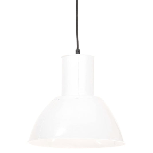 Hängelampe 25 W Rund 28,5 Cm E27 Weiß