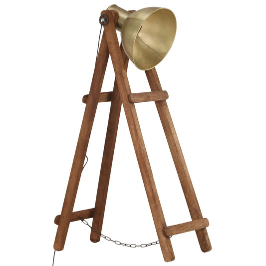 Stehlampe E27 Mango Massivholz