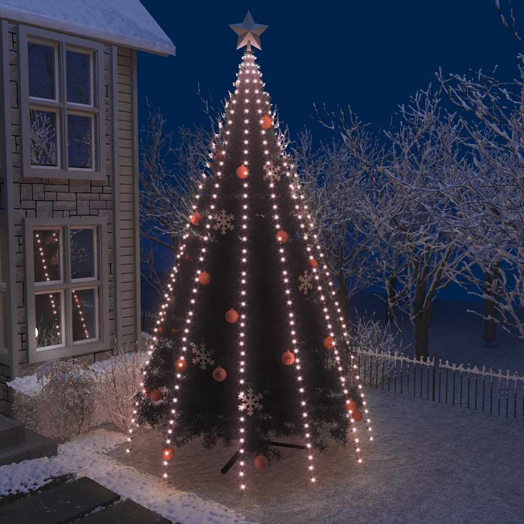 Weihnachtsbaum-Lichternetz Mit 150 Leds Warmweiß