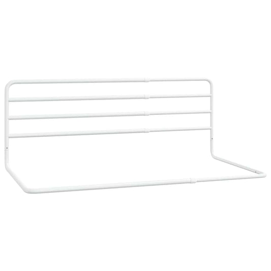 Kleinkind-Bettschutzgitter Weiß (76-137)X55 Cm Eisen