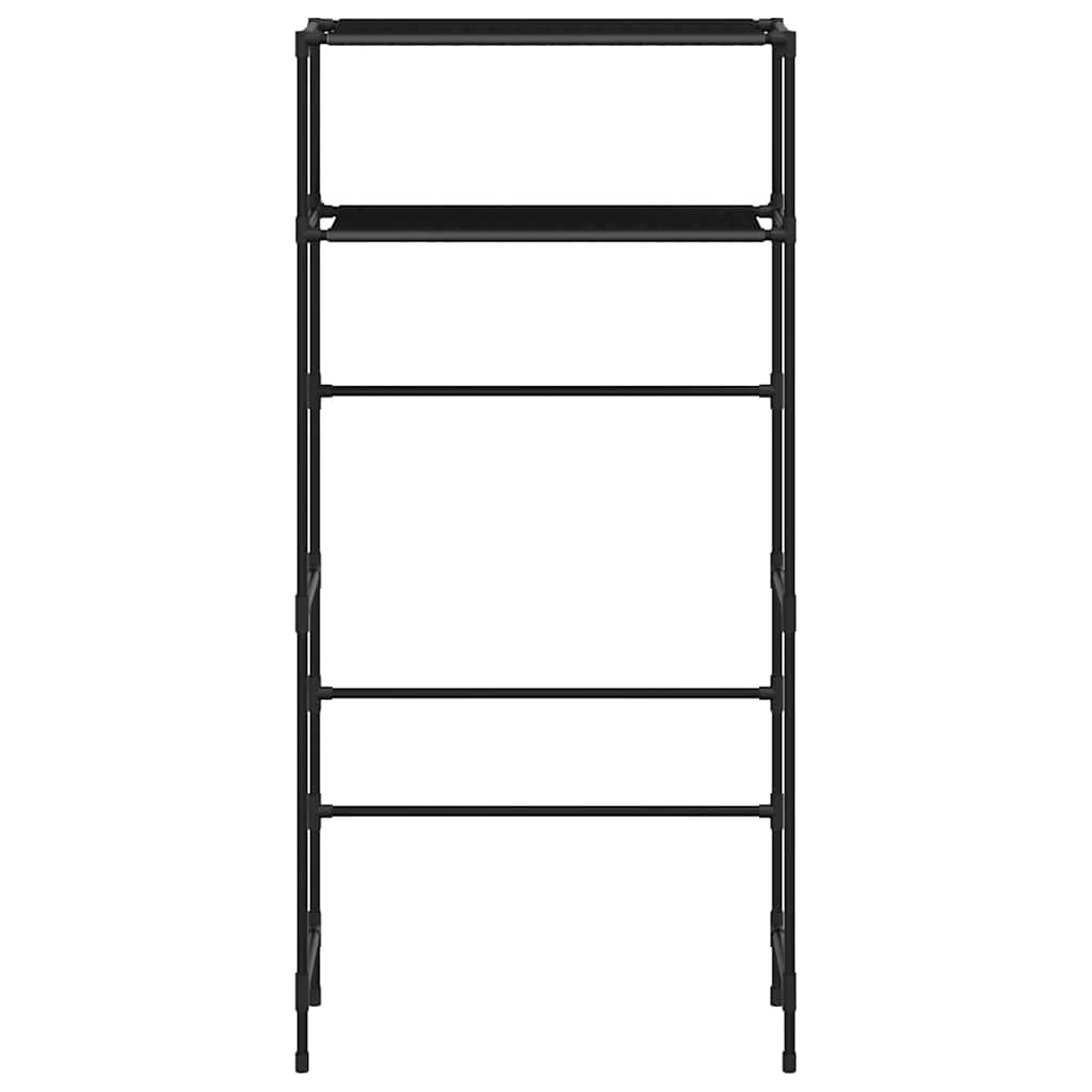 Waschmaschinenregal 2 Ablagen 69X28X143 Cm Eisen