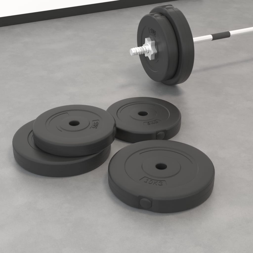 Hantelscheiben 6 Stk. 30 Kg Zement