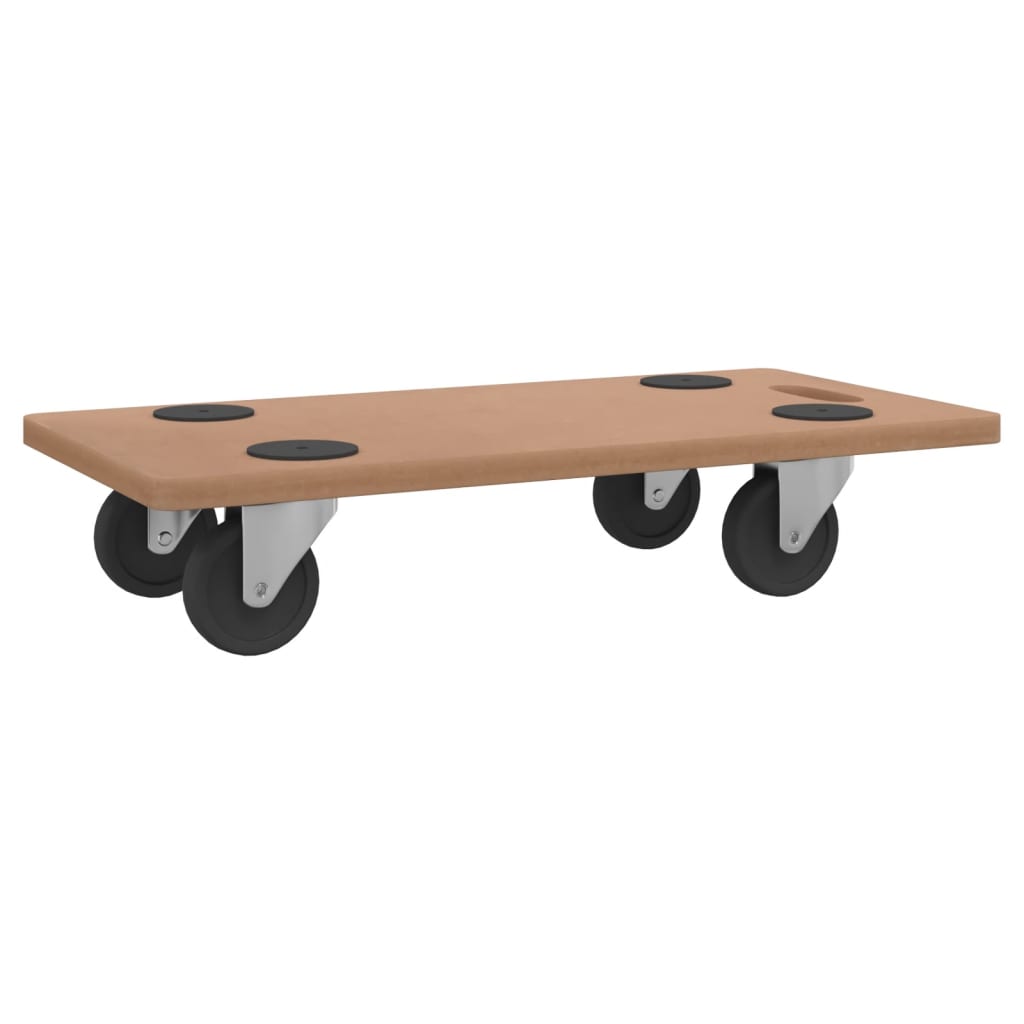 Rollbretter 6 Stk. Rechteckig Holzwerkstoff