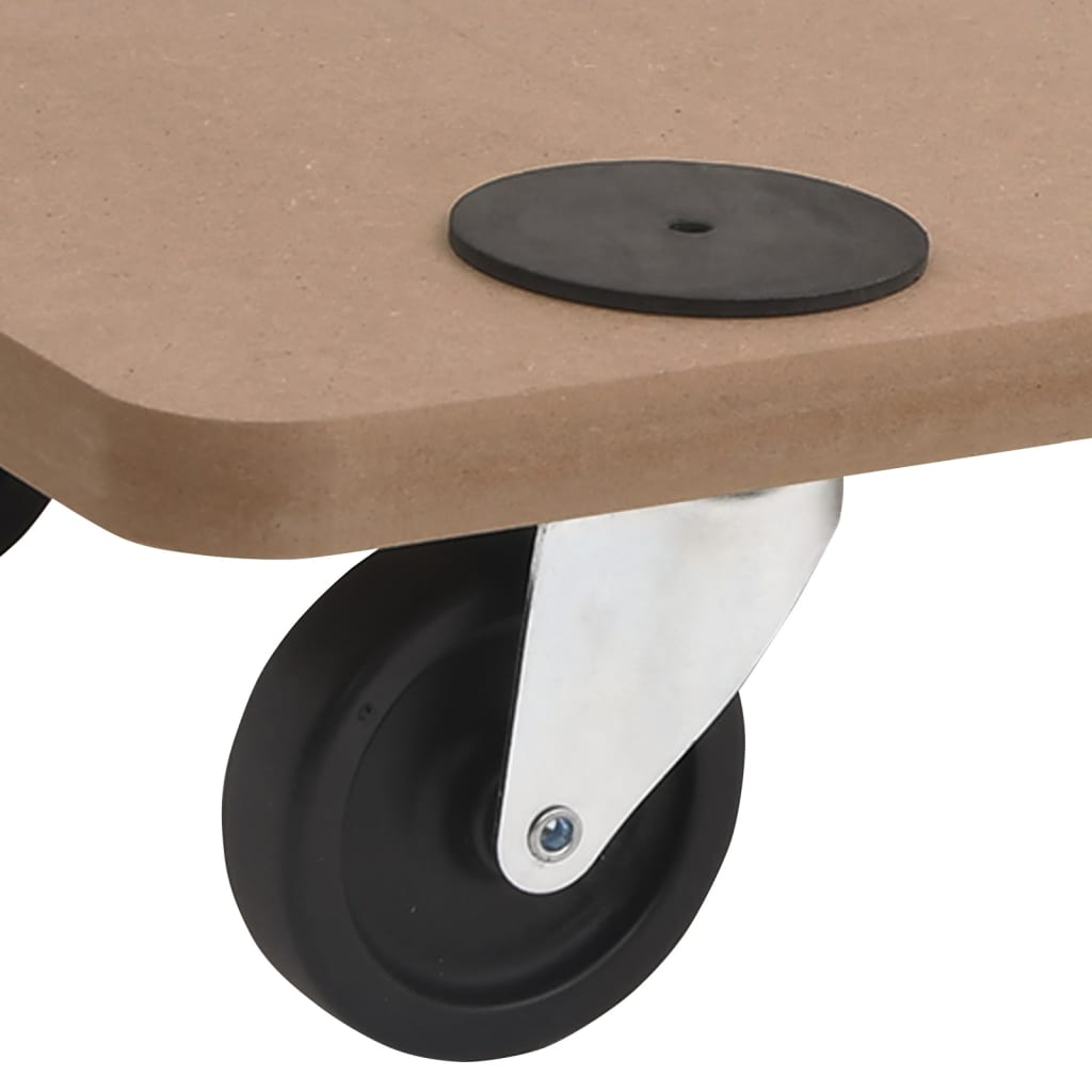 Rollbretter 6 Stk. Rechteckig Holzwerkstoff