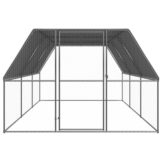 Outdoor-Hühnerkäfig Verzinkter Stahl