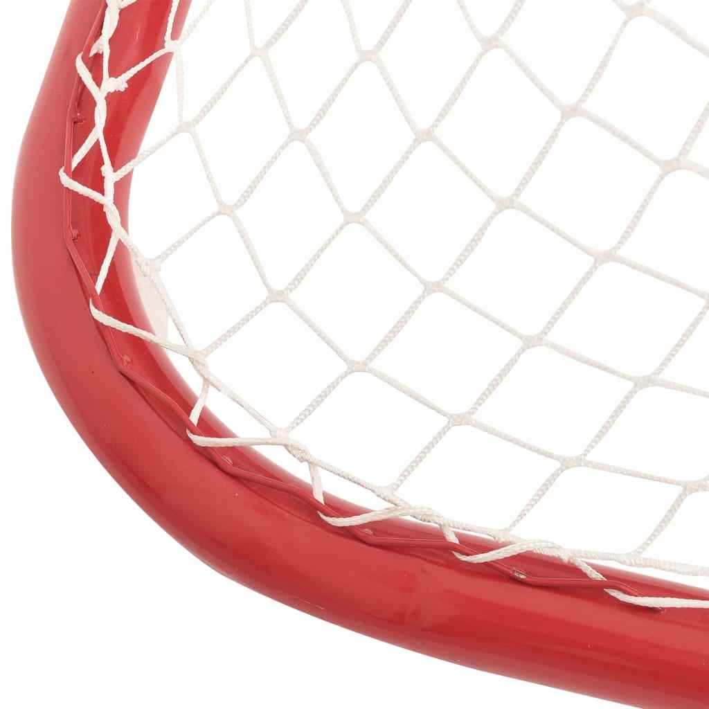 Hockey-Tor Rot Und Weiß Polyester