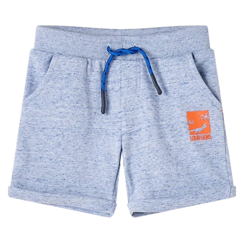 Kindershorts Mit Kordelzug Melange 128