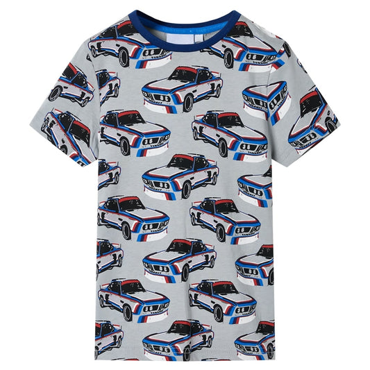 Kinderpyjama Mit Kurzen Ärmeln Grau 104