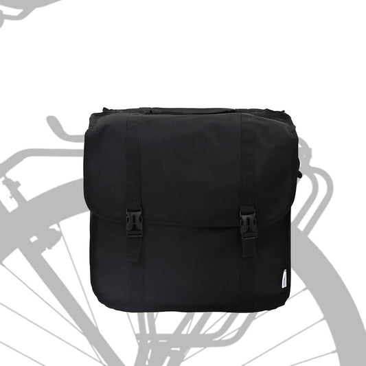 Fahrradtasche Schwarz 40 X 18,5 X 35 Cm Polyester