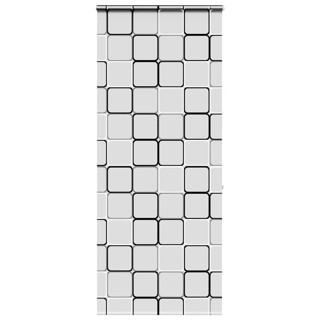 Duschrollo Stoffbreite 116 Cm Quadratisch
