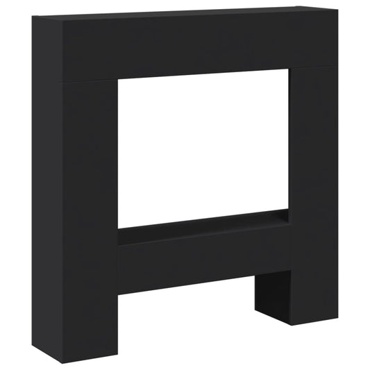 Kaminumrandung 81X18X82 Cm Holzwerkstoff
