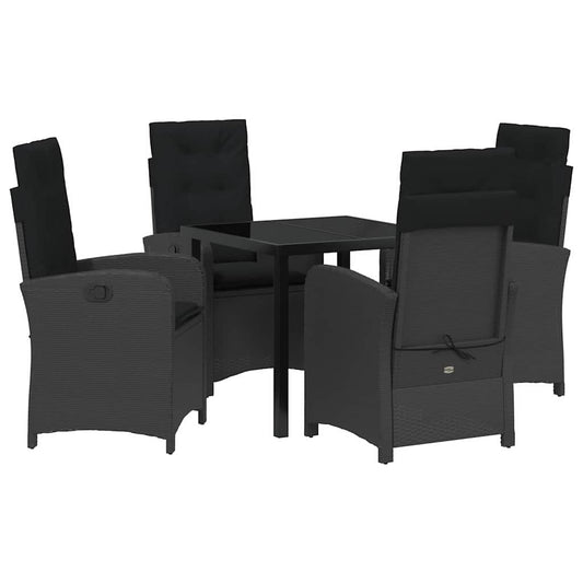 Garten Essgruppe Mit Kissen 5 Pcs Poly-Rattan