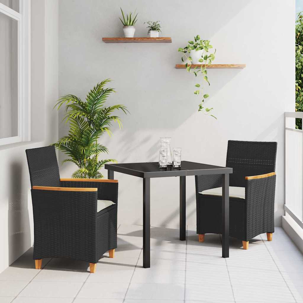 Garten Essgruppe 5 Pcs Poly-Rattan