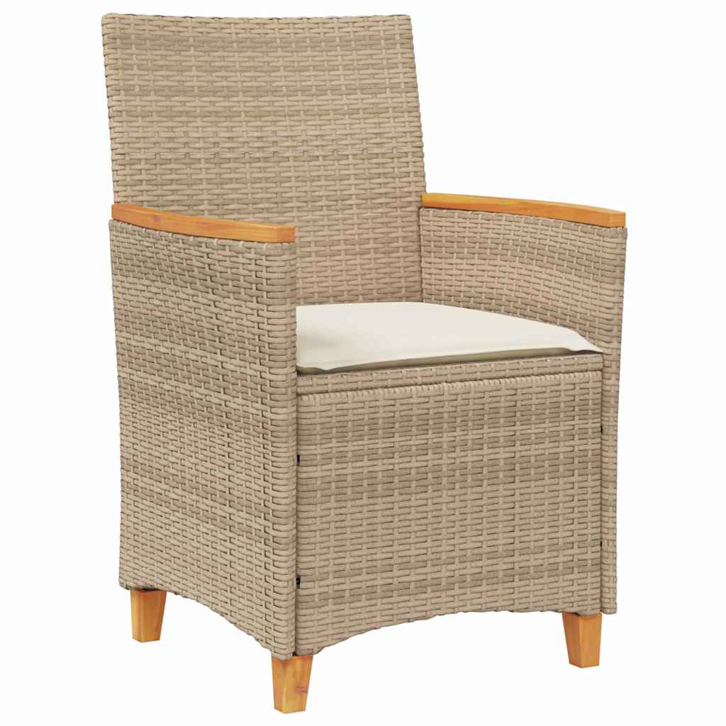 Garten Essgruppe 5 Pcs Poly-Rattan