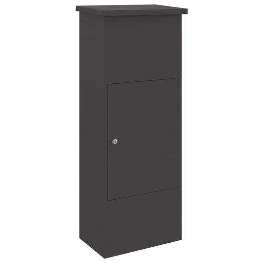 Paketdrop-Box Mit Speicher 44,5 X 29 X 110,5 Cm Stahl