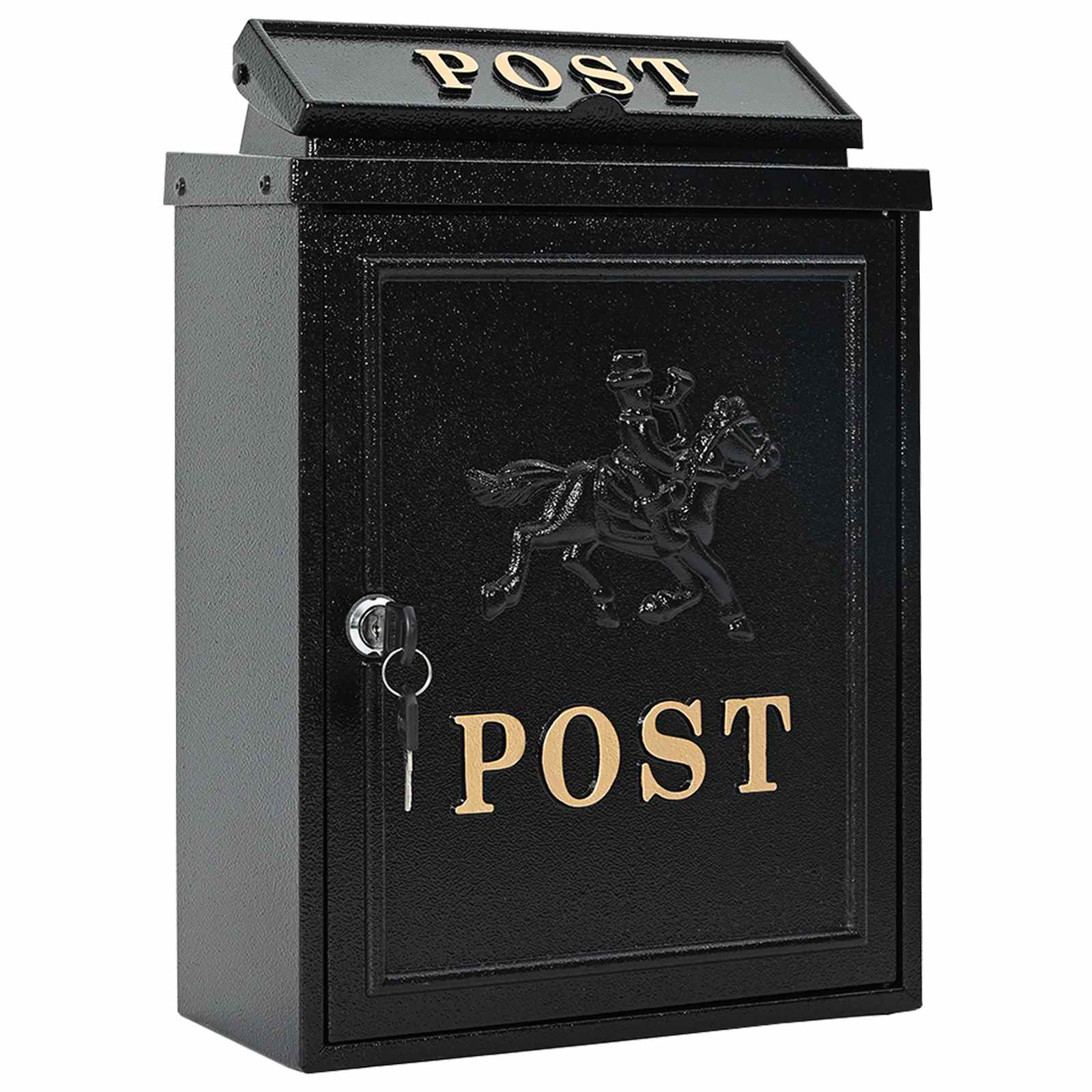 Wandmontierter Briefkasten Mit Speicher 29 X 13 X 41 Cm