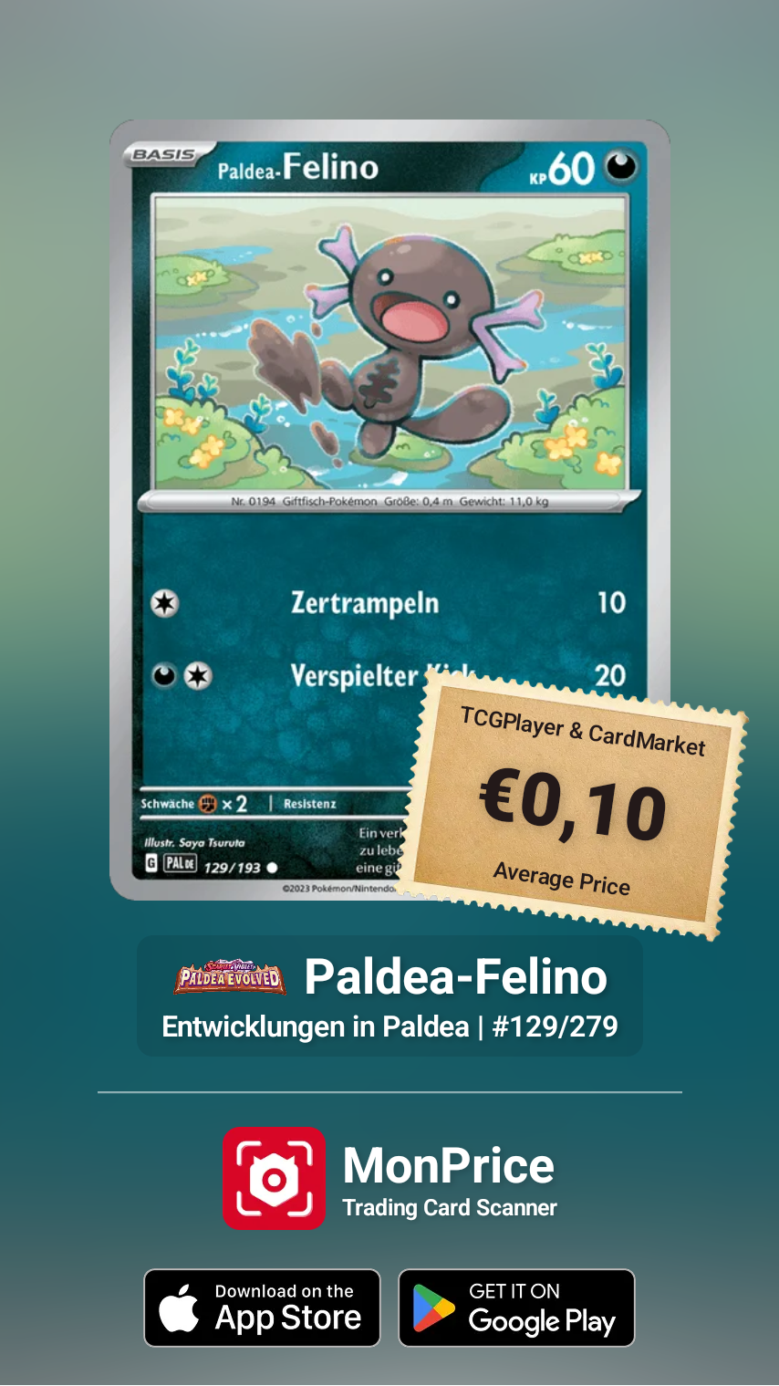 SAMMELKARTE Pokémon