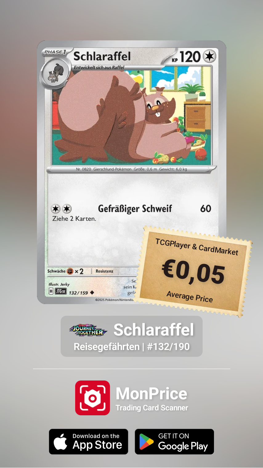 SAMMELKARTE Pokémon