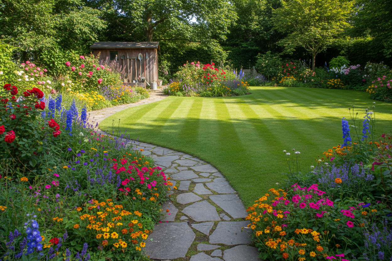Rasen und Garten