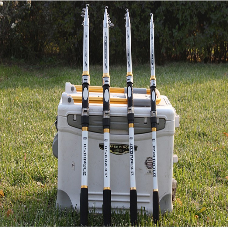 2,1 m - 3,6 m lange Karpfenrute mit Futterkorbfunktion,