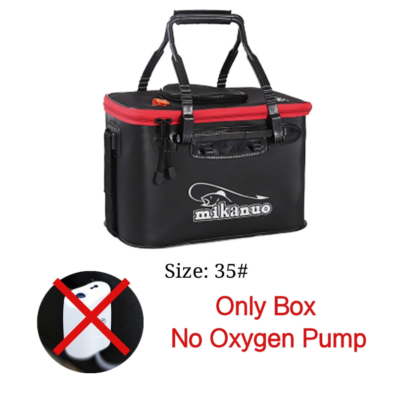 Fischbox, Aufbewahrungstasche