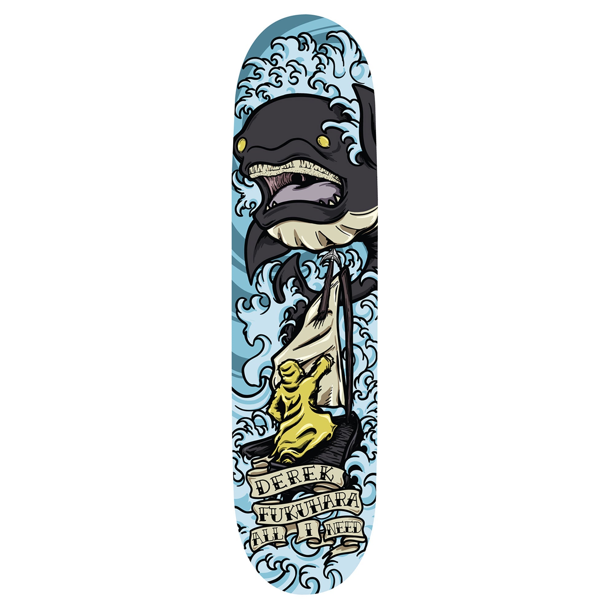 All I Need Skate Fukuhara Whale 8.5"