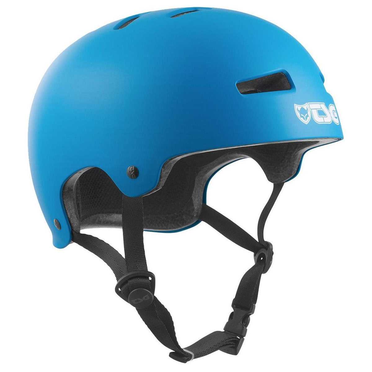 Tsg Evolution Solid Color Skateboard Helm - Kleur: Satin Dark Cyan - Maat: L/Xl