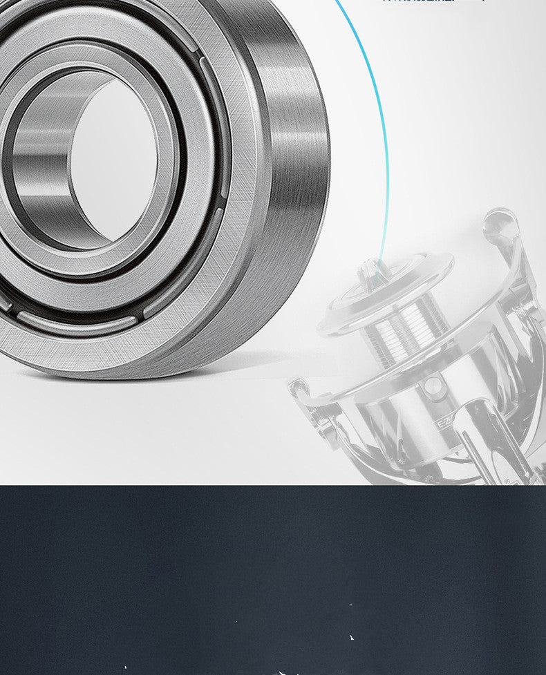 Ganzmetall-Angelrolle, Meeresrute