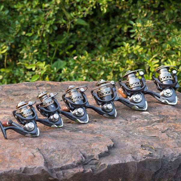 Spinning-Rolle Vollmetall – Angelrolle für Meer & Luya - Gut und Günstig Kaspar