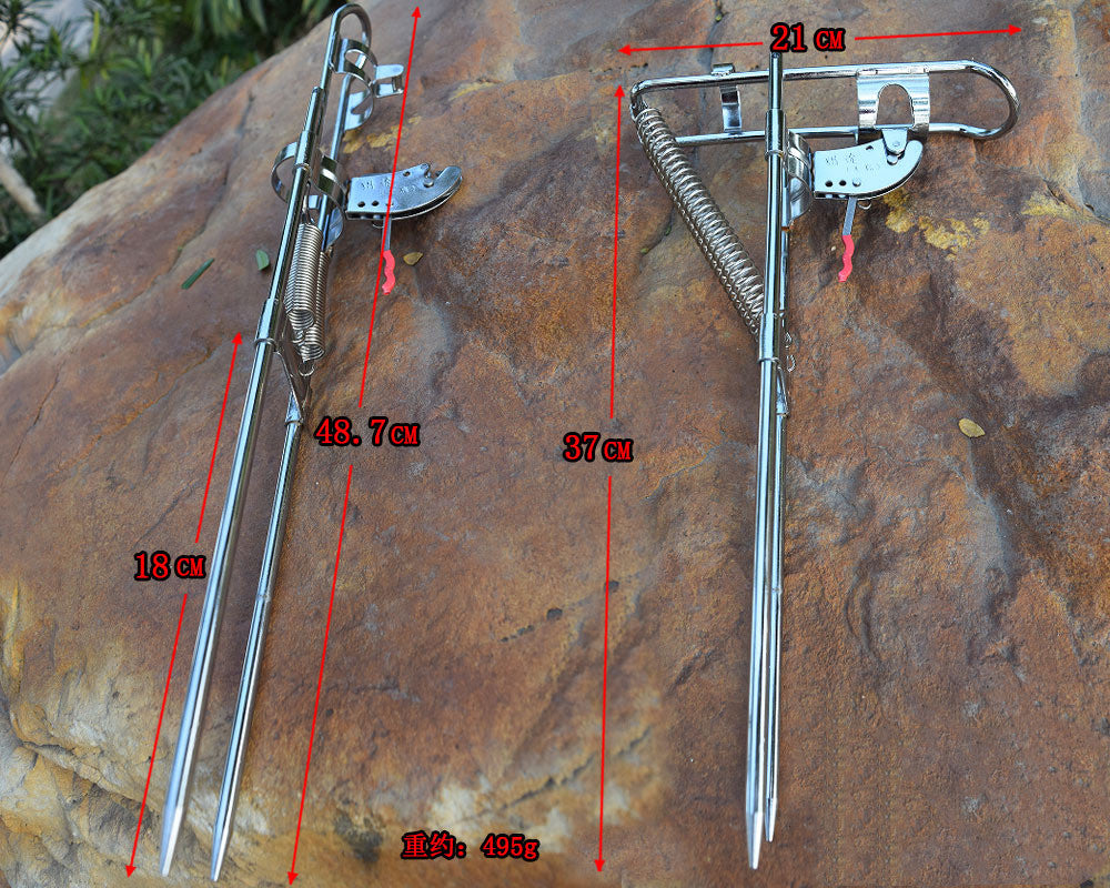 Automatischer Angelrutenhalter für Meeresruten