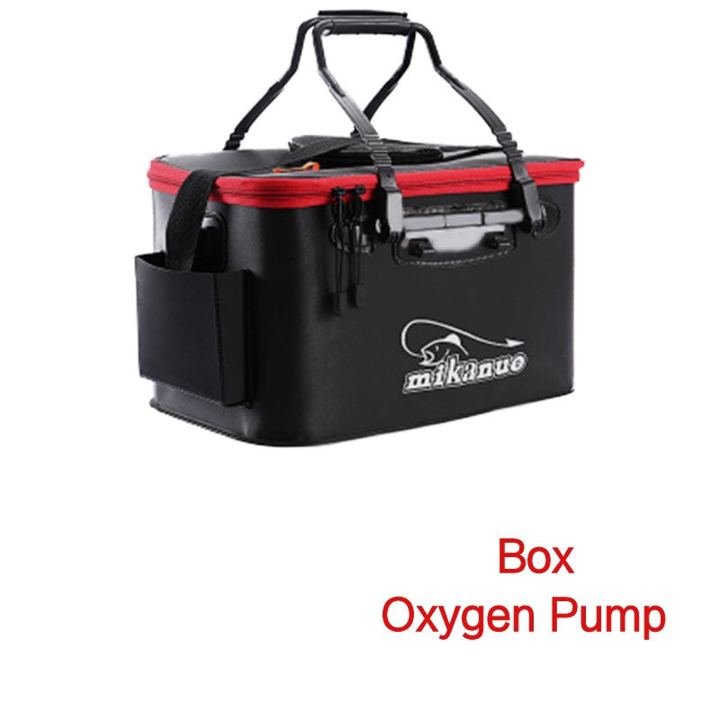 Fischbox, Aufbewahrungstasche