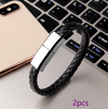 Neues Armband-Ladegerät USB-Ladekabel Datenladekabel für iPhone 14 13 Max USB-C-Kabel für Telefon Micro-USB-Kabel