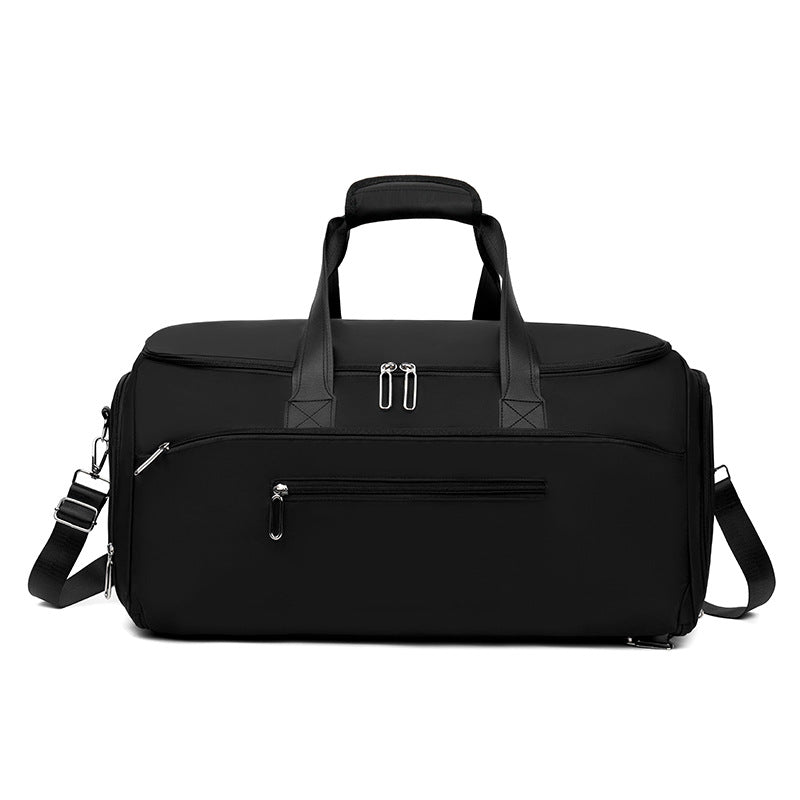 Vielseitige Sport- und Reisetasche mit Umhängetasche, getrennt für trockene und nasse Bereiche und multifunktionalem Design für Fitness